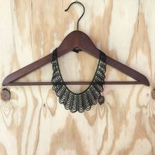 Load image into Gallery viewer, FLOR Black Beaded Necklace