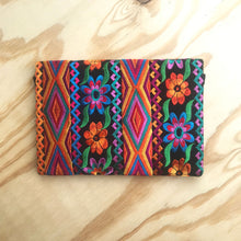 Load image into Gallery viewer, Embroidered Clutch Purse with Fringe Accents