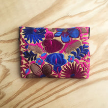 Load image into Gallery viewer, Embroidered Clutch Purse with Fringe Accents