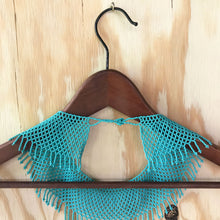Load image into Gallery viewer, GUERRERA Turqioise Beaded Fringe Necklace