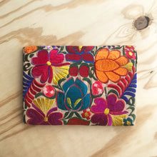 Load image into Gallery viewer, Embroidered Clutch Purse with Fringe Accents
