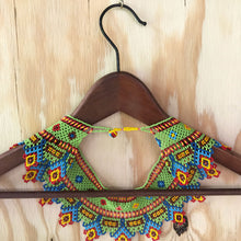 Load image into Gallery viewer, PIRAMIDE Multicolor Beaded Collar Necklace
